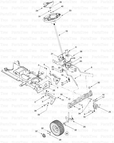 Troy Bilt Model 13wn77ks011 Parts Diagram