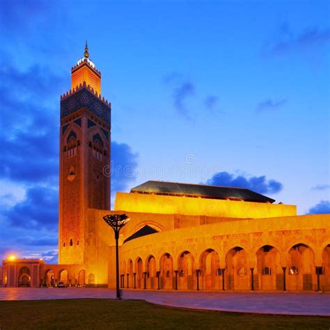 Moschea Di Hassan Ii A Casablanca Fotografia Stock Immagine Di