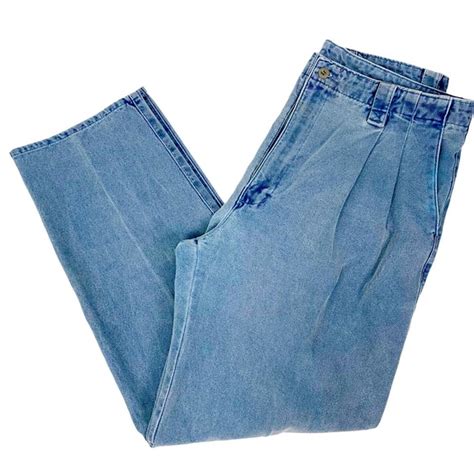 Dockers Jeans Dockers Vintage Pleated Front Denim 38x32 Poshmark