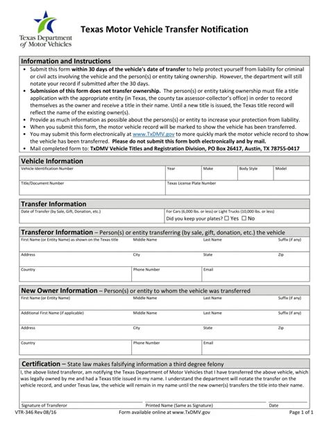Free Fillable Texas Bill Of Sale Form ⇒ Pdf Templates