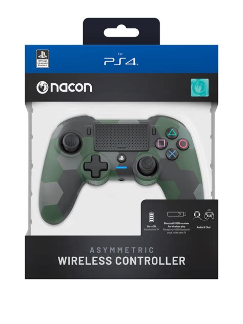 buy nacon wireless dualshock 4 v2 controller asymmetric camo green ps4 free shipping