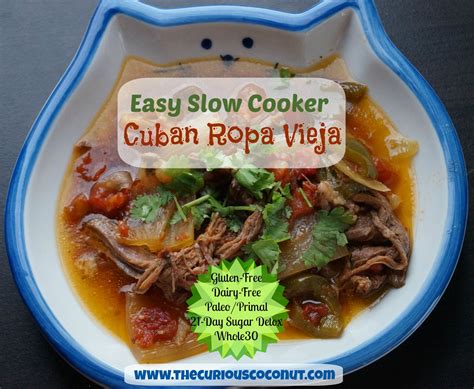 Easy Slow Cooker Cuban Ropa Vieja Slow Cooker Recipes Ropa Vieja