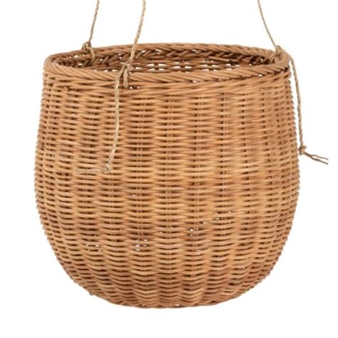 See more ideas about plant decor, house plants decor, indoor plants. Rattan Hanging Planter H66 | Maisons du Monde