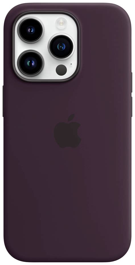 Apple Silicon Case Magsafe Case Apple Iphone 14 Pro Elderberry