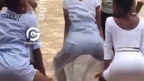 Video Of Free Shs Girls Doing Twerking Competition Goes Viral Online