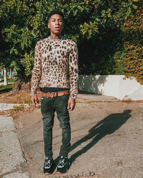 Nba Youngboy In 2021 Black Outfit Men Cute Outfits Nba Baby
