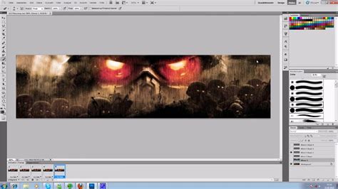 Create a layer for each frame. Regen Animation Photoshop CS5 - YouTube