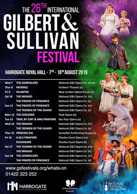 This Years International Gilbert And Sullivan Festival At Buxton And Harrogate Seen And Heard