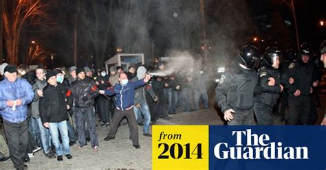 Russia Issues Warning After Fatal Clashes In Ukraine City Of Donetsk Ukraine The Guardian