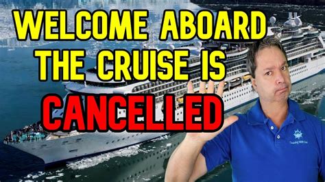 Cruise News Passengers Board Ship Only To Be Told The Cruise Is Cancelled Youtube