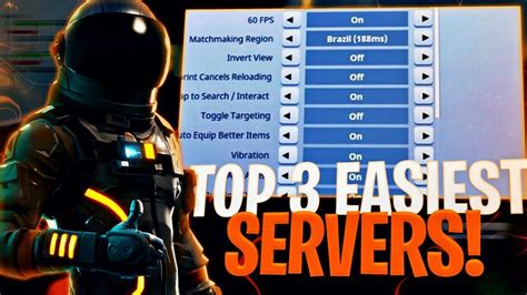 Easiest Servers To Win On Easy Mode Fortnite Best Server For Easy