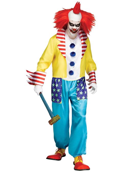 wicked clown master men s costume