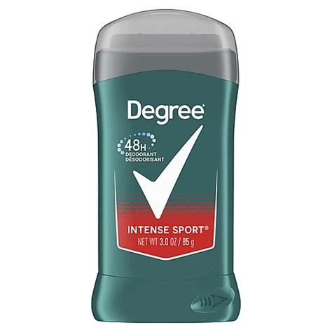 Degree Men Original Deodorant Intense Sport 3 Oz Deodorants
