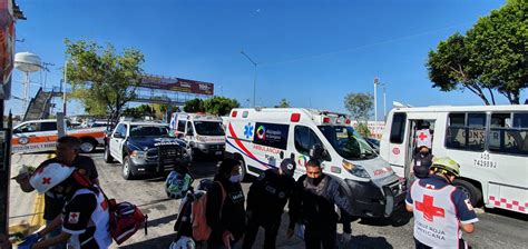 Choque De Autobuses Deja 18 Lesionados En Atizapán