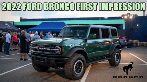 2022 Ford Bronco Full Review Youtube