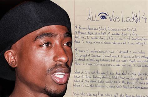 Tupac Shakurs Poem To Gf Up For Sale Inspiration For All Eyez On Me