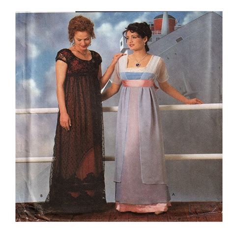 Titanic Costume Rose Empire Waist Long Dress Adult Etsy