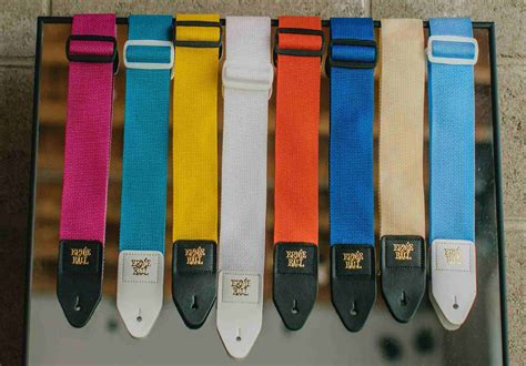 Ernie Ball Release New Colours Of Their Polypro Straps