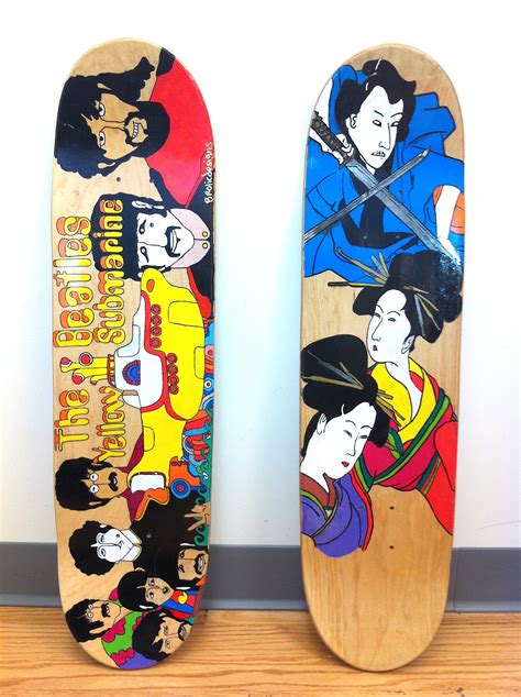 Charitybuzz Take Home 2 Pop Art Skate Decks Designed By Artist Rafael