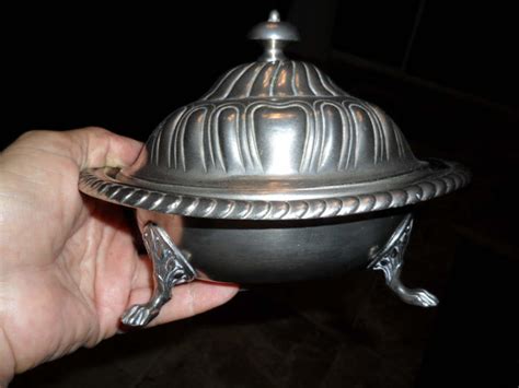 Antique Rogers Bro Tripleplate Pc Butter DISH Bowl Etsy