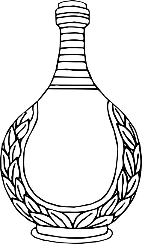 Vase Clipart Coloring Vase Coloring Transparent Free For Download On
