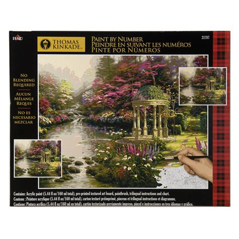 Shop Plaid Plaid Paint By Number Thomas Kinkade The Garden Of
