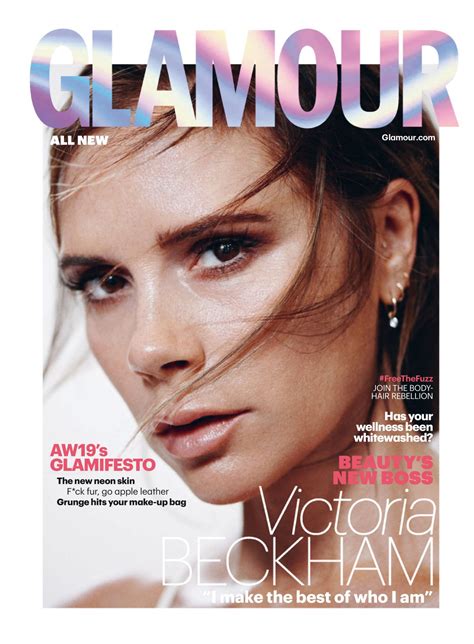 Victoria Beckham Glamour Magazine Uk Autumnwinter 2019 Issue