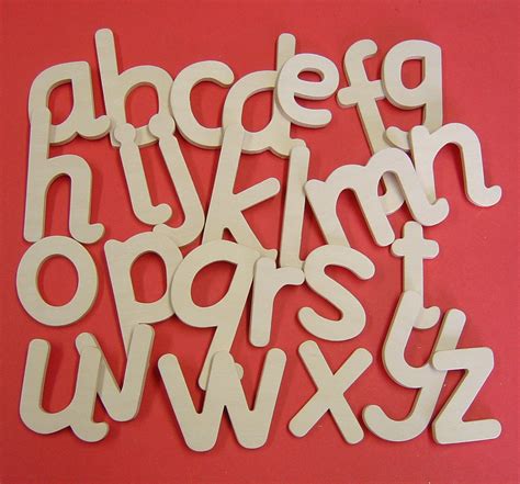 Lower Case Wooden Letters Set Of 26