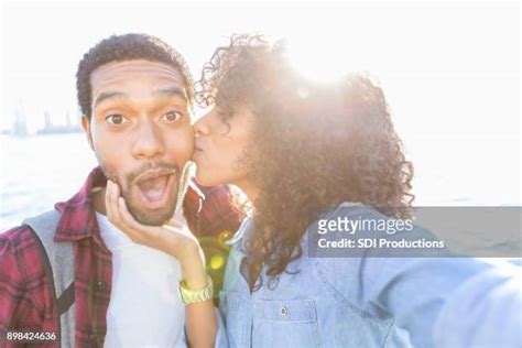 Biracial Couples Kissing Photos And Premium High Res Pictures Getty Images