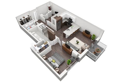One Bedroom Apartments Houston Floor Plans Latitude