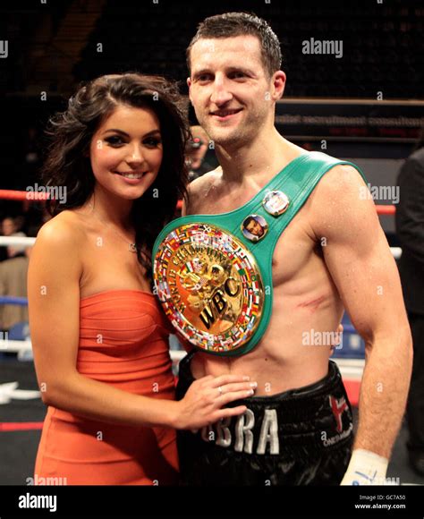 Great Britains Carl Froch Right With Girlfriend Rachael Cordingley