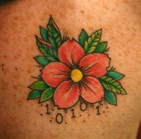 44 Stunning Flower Tattoos Youll Love These
