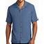 Buy Cool Shirts  Upscale Mens Camp Shirt Blue 3XL Walmartcom