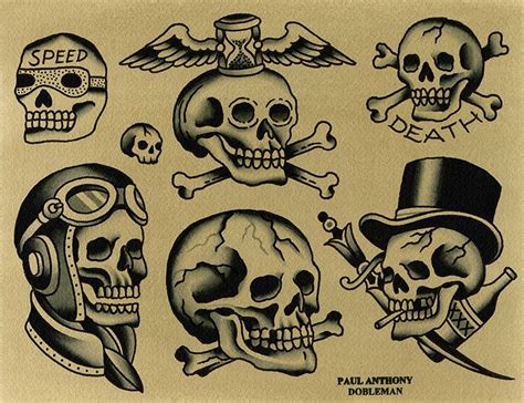 Old School Tattoo Designs Traditional Tattoo Skull Skull Tattoo Design