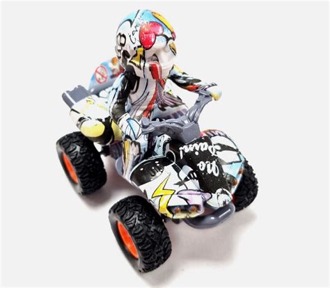 Kandytoys Graffiti Quad With Rider T Giant