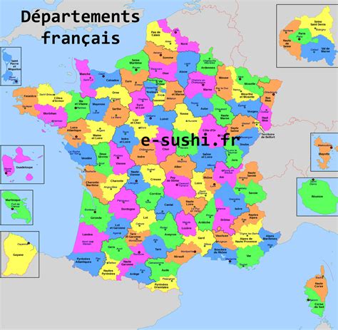 Carte de france departement 24. Départements français - Arts et Voyages