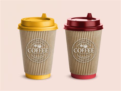 Free Cardboard Coffee Cup Mockup Psd Mockuptree