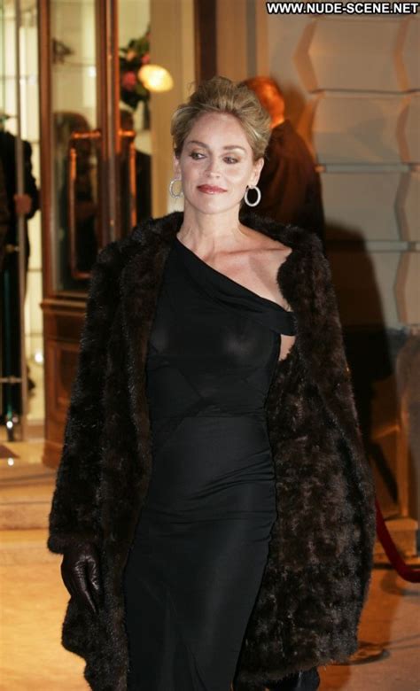 Sharon Stone Posing Hot Milf Nude Showing Tits Nude Scene Celebrity Tits See Through Celebrity