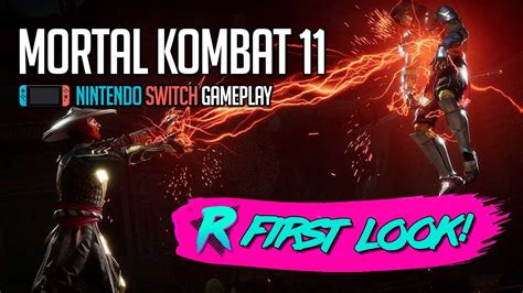 Mortal Kombat 11 First Look Nintendo Switch Gameplay Youtube