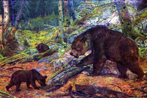Zdenek Burian Ursus Spelaeus Cave Bear Ancient Animals