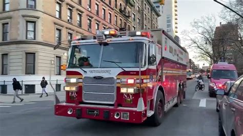 Fdny Rescue 1 Responding With The Old One And Only Pierce Rig On