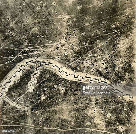 aerial view of french trenches photos and premium high res pictures getty images