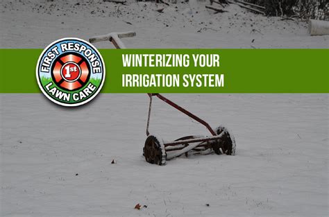Winterizing Your Irrigation System Millikens Irrigation And Lawn