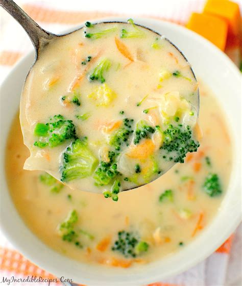 Homemade Panera Broccoli Cheese Soup My Incredible Recipes
