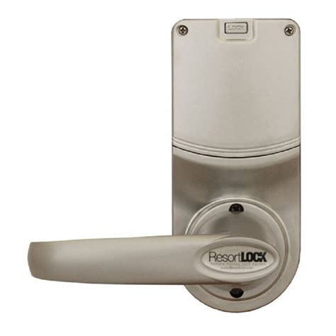 Lockstate Ls Satin Nickel 1 Cylinder Lighted Keypad In The Electronic
