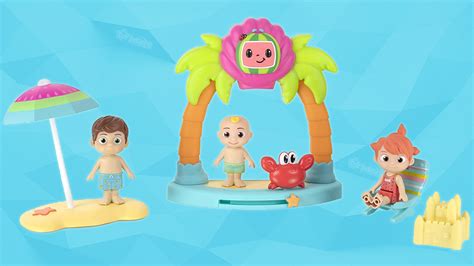 Cocomelon Is Ready For Fun In The Sun With A Beach Time Playset The