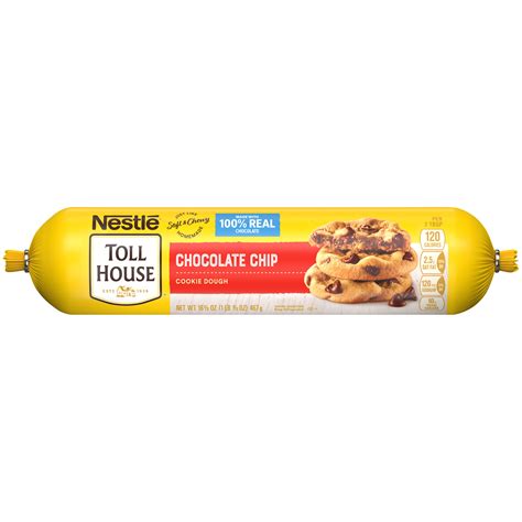 Chocolate Chip Cookie Dough Roll 165 Oz NestlÉ Toll House®