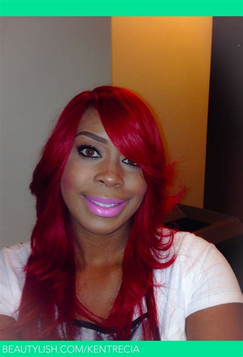 Ruby Red Hair Color Kentrecia Ds Kentrecia Photo