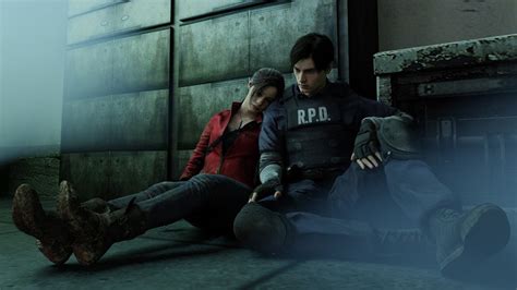Claire Redfield Leon S Kennedy Resident Evil 2 8k 22