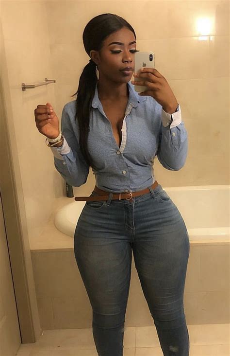 African Queen African Beauty African Fashion Curvy Sexy Where To Buy Jeans Selfies Womens